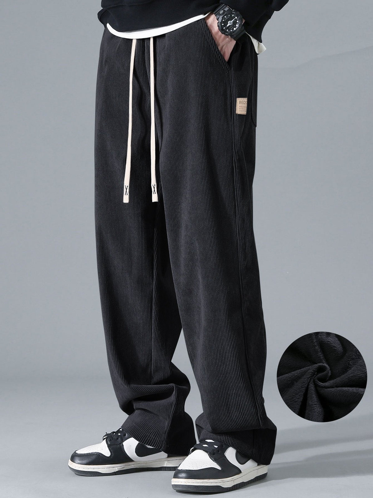 Vincent - Fleece Lined Corduroy Trousers