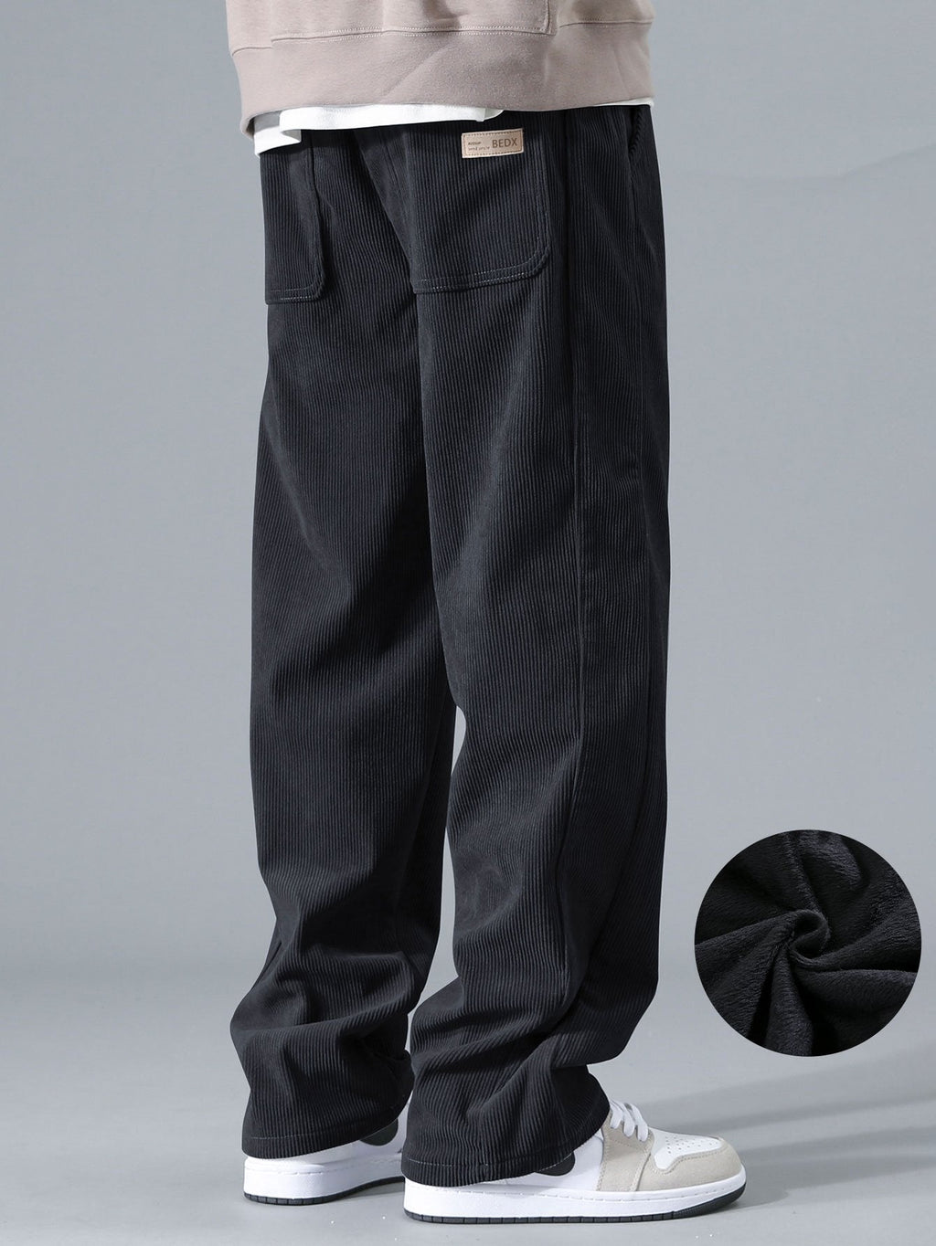 Vincent - Fleece Lined Corduroy Trousers