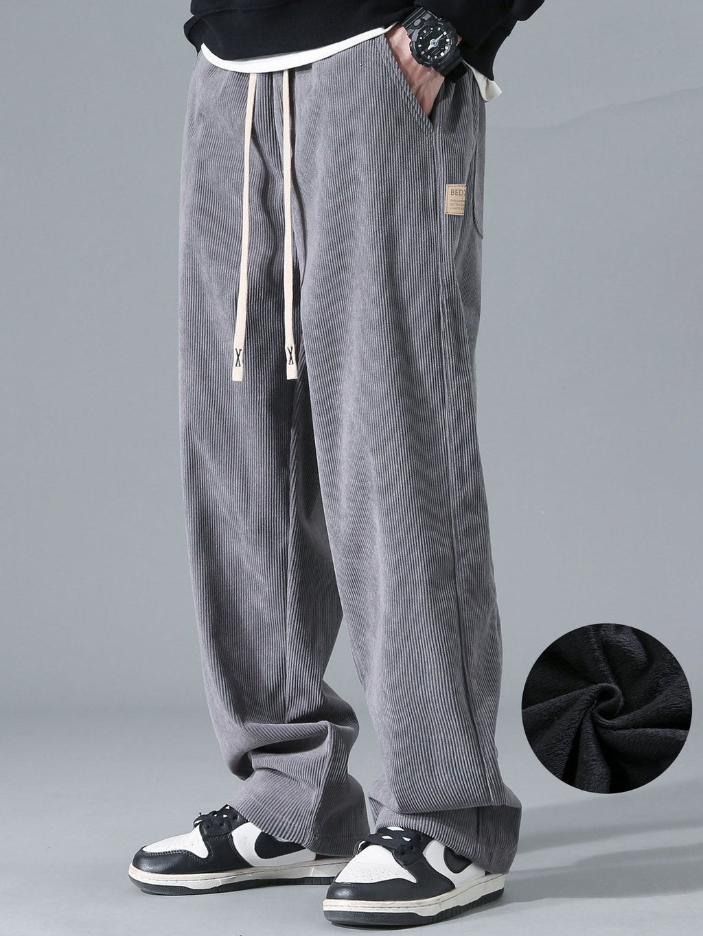 Vincent - Fleece Lined Corduroy Trousers