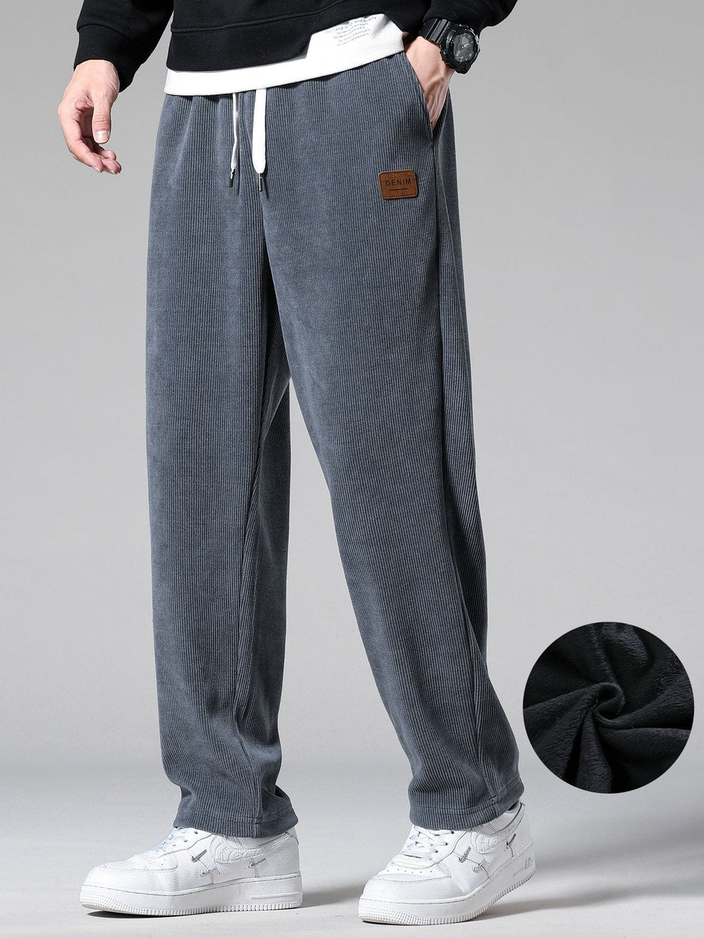 Julien - Warm Lined Corduroy Trousers