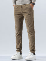 Maxime - Slim Fit Corduroy Trousers