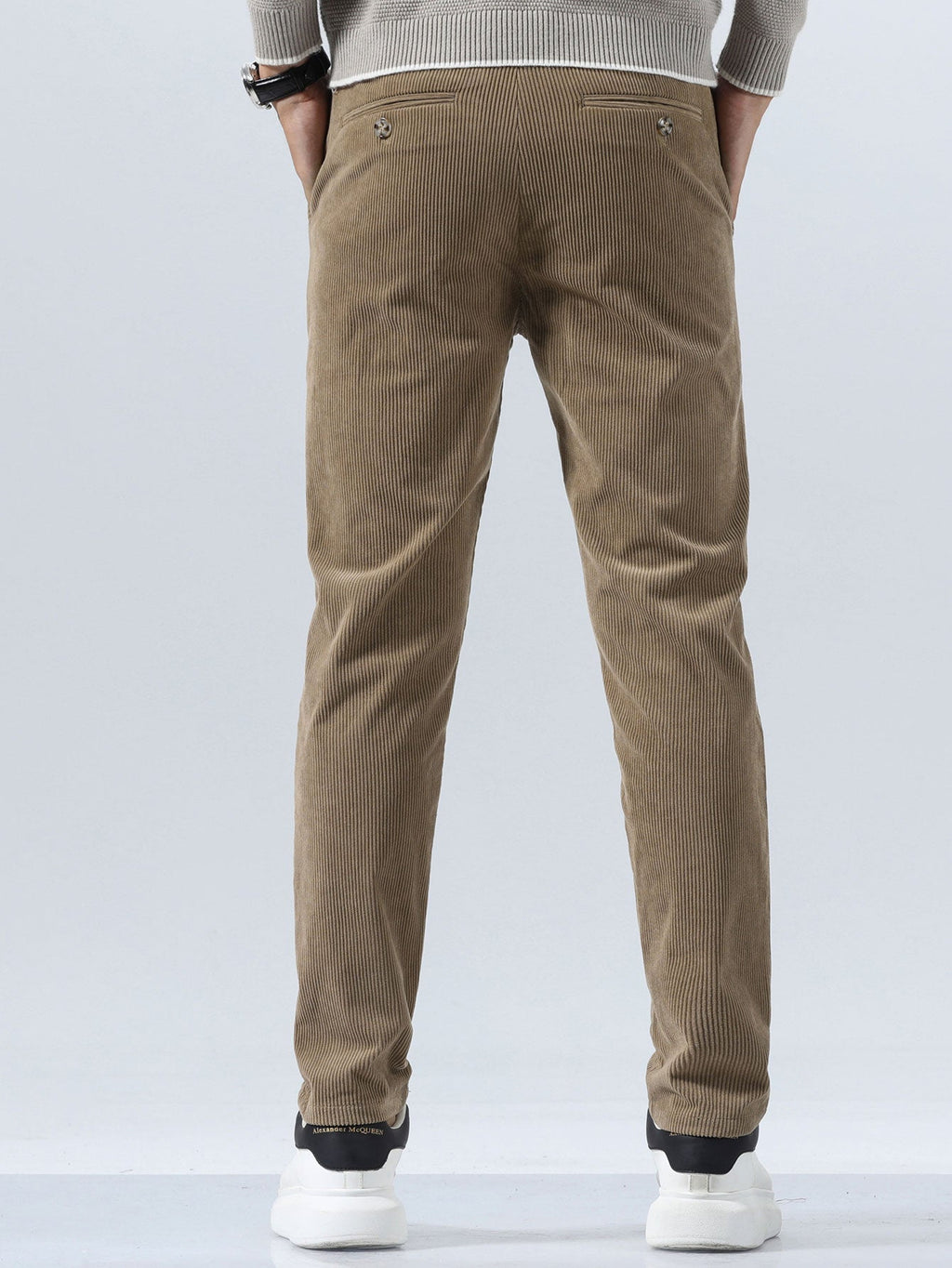 Maxime - Slim Fit Corduroy Trousers