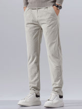 Maxime - Slim Fit Corduroy Trousers