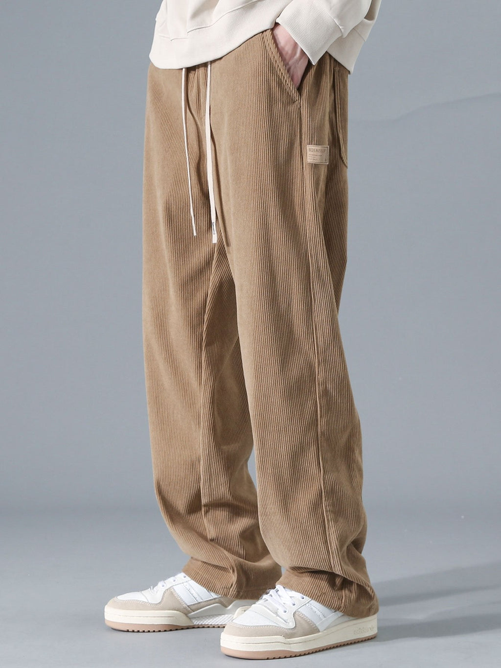 Sebastien - Classic Straight Corduroy Trousers