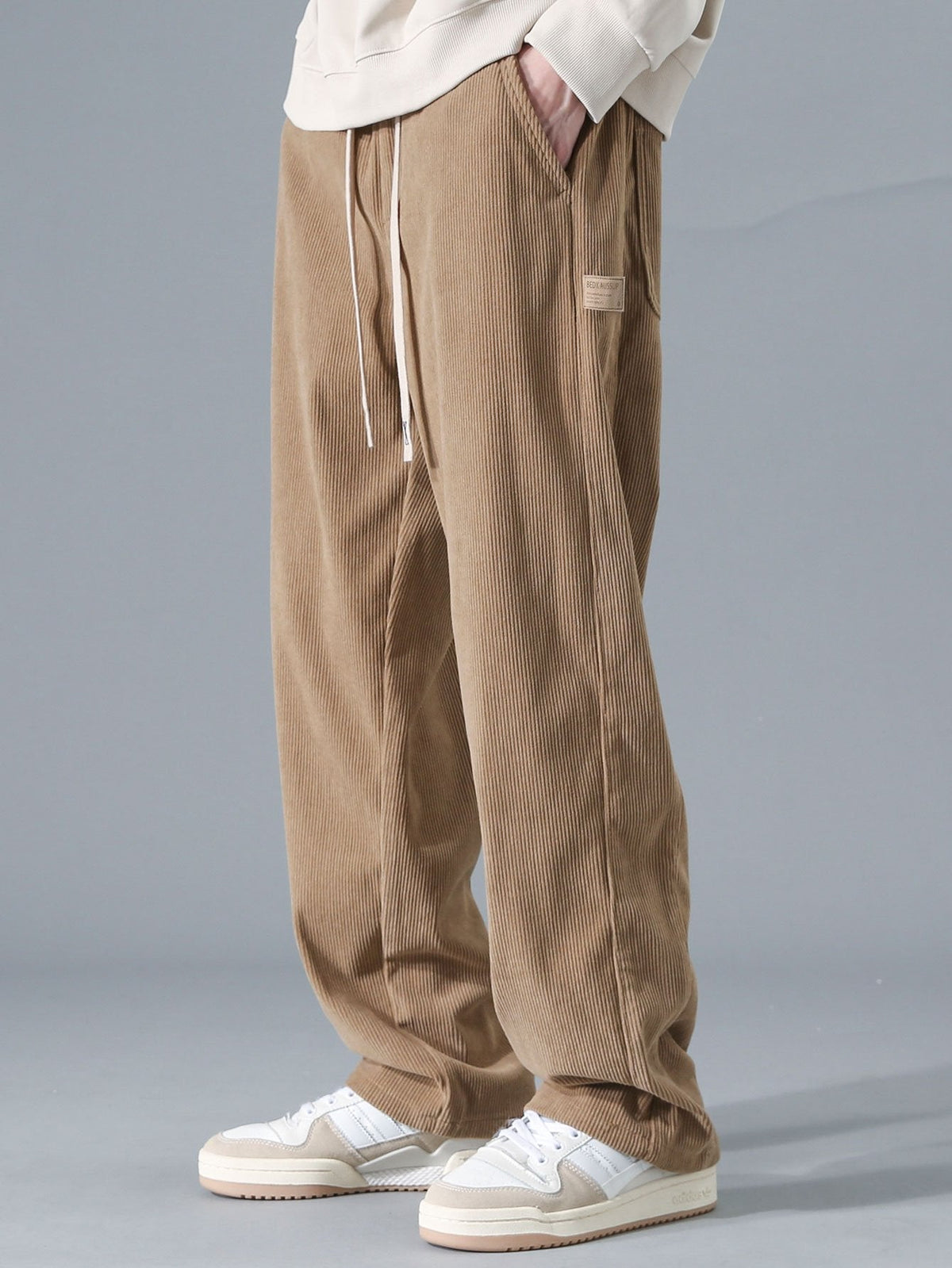 Sebastien - Classic Straight Corduroy Trousers