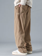 Sebastien - Classic Straight Corduroy Trousers