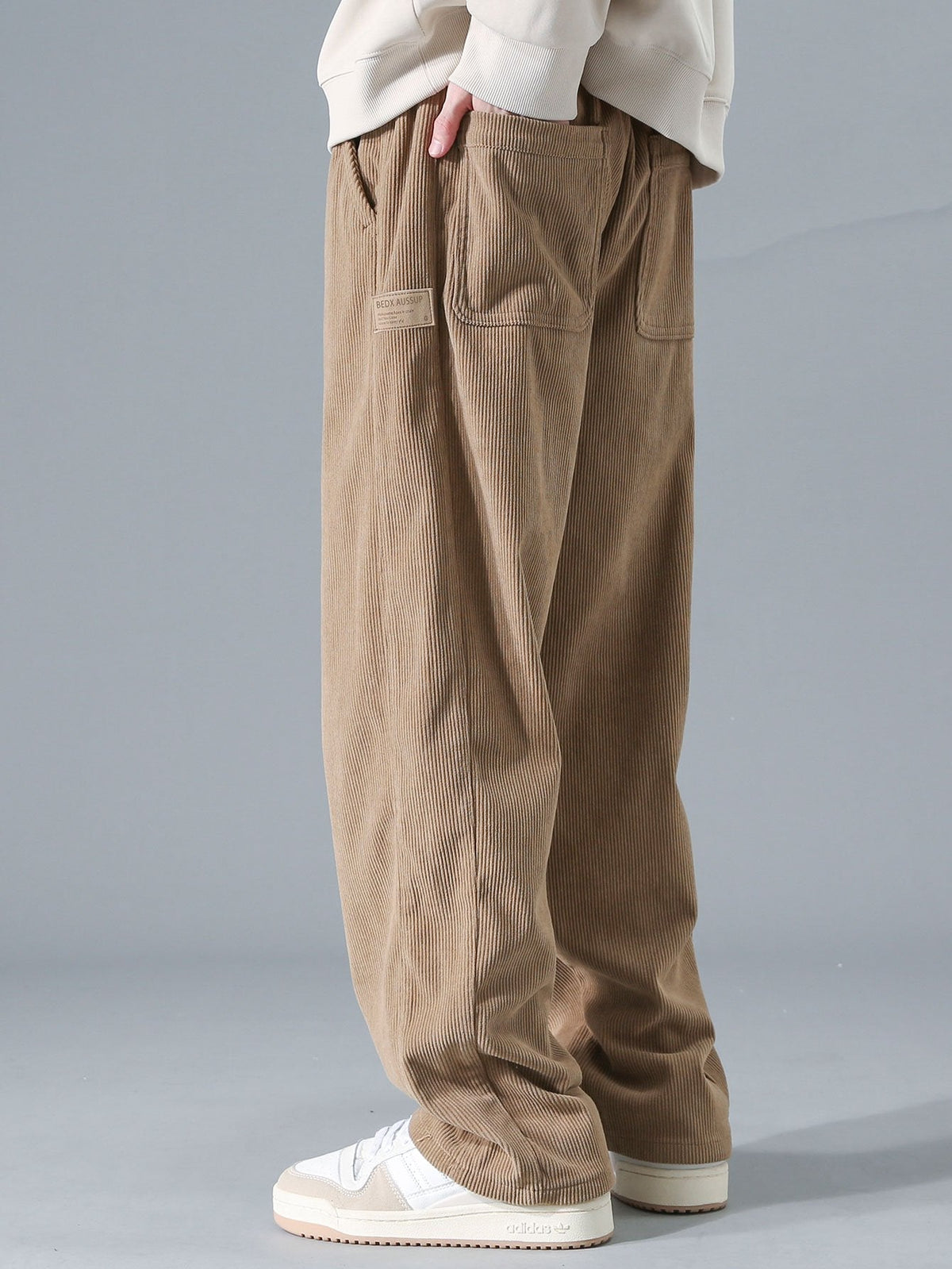 Sebastien - Classic Straight Corduroy Trousers