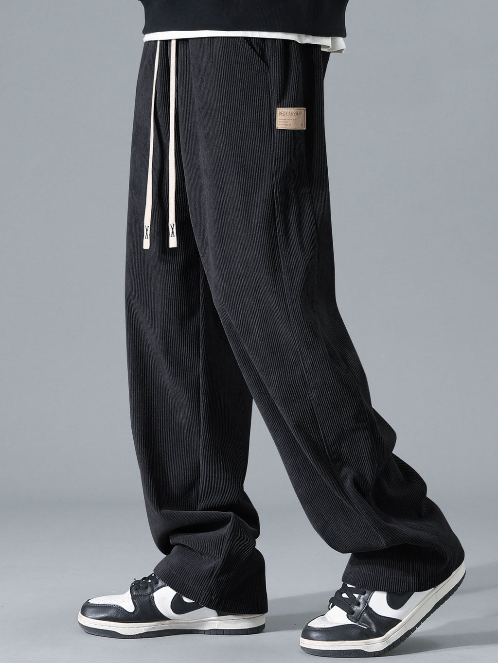 Sebastien - Classic Straight Corduroy Trousers
