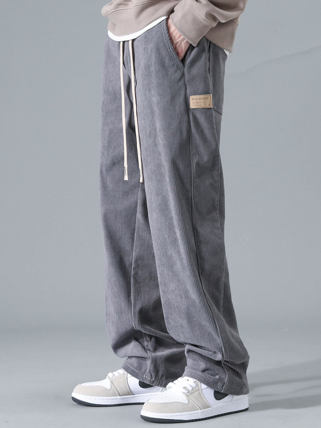 Sebastien - Classic Straight Corduroy Trousers