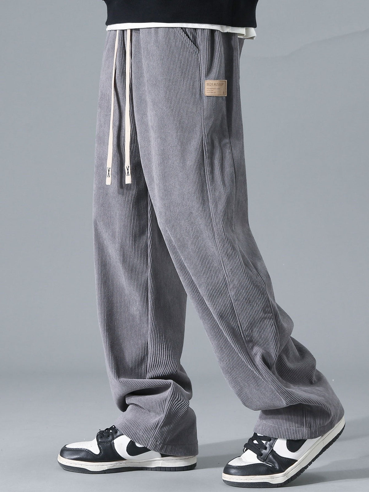 Sebastien - Classic Straight Corduroy Trousers