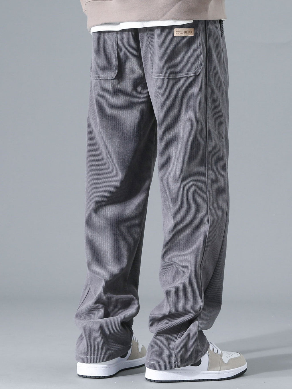 Sebastien - Classic Straight Corduroy Trousers