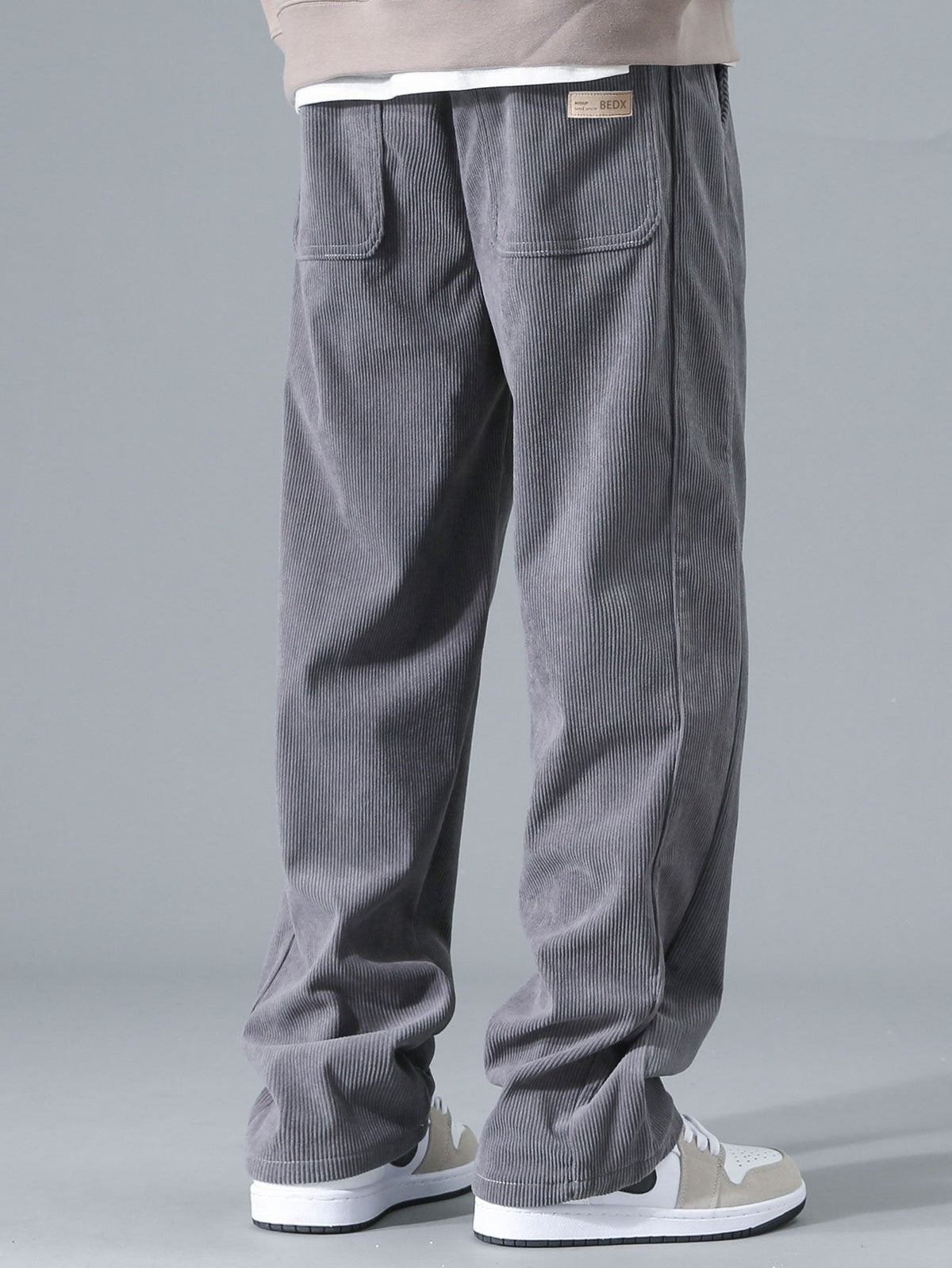 Sebastien - Classic Straight Corduroy Trousers