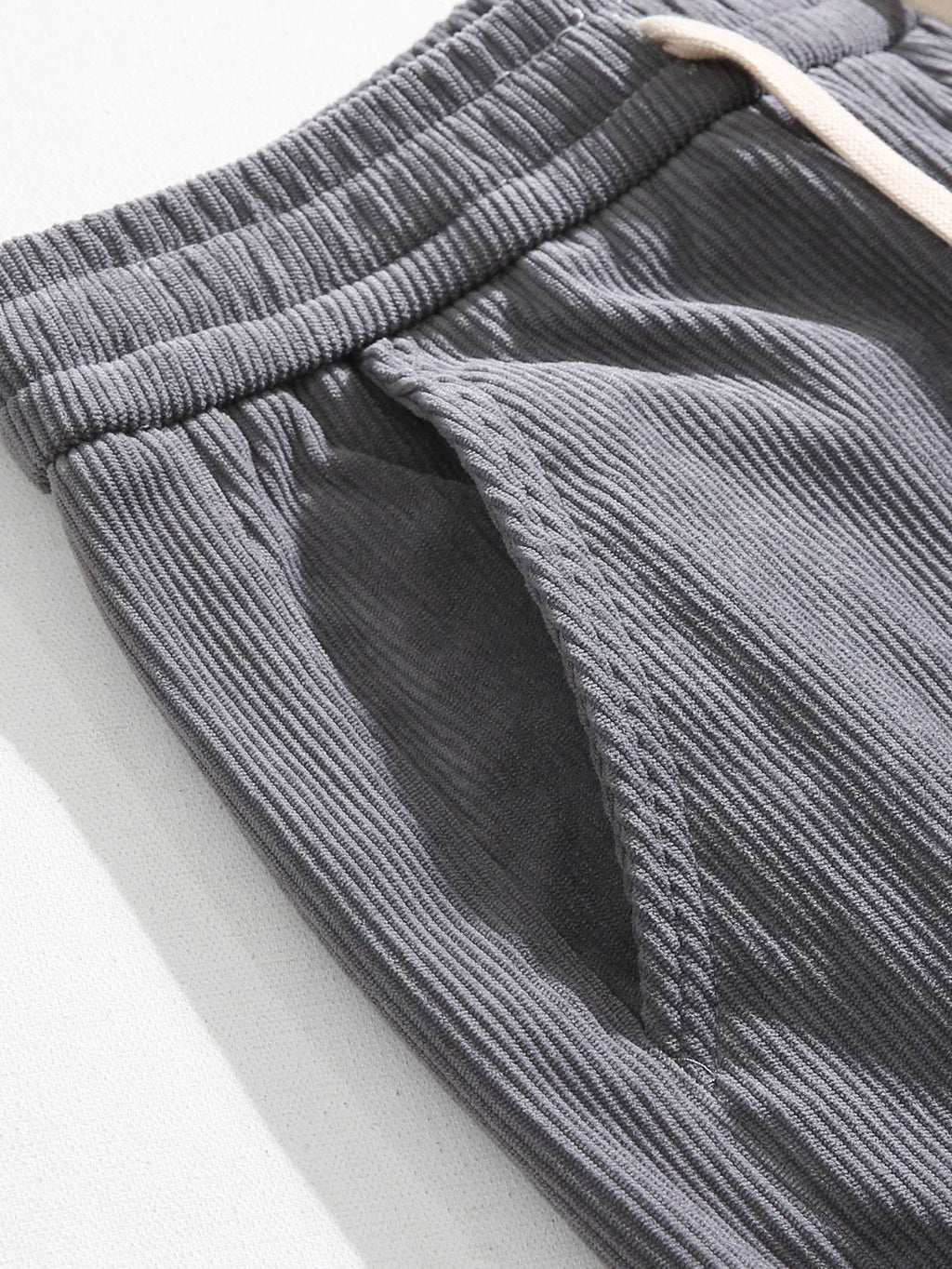 Sebastien - Classic Straight Corduroy Trousers