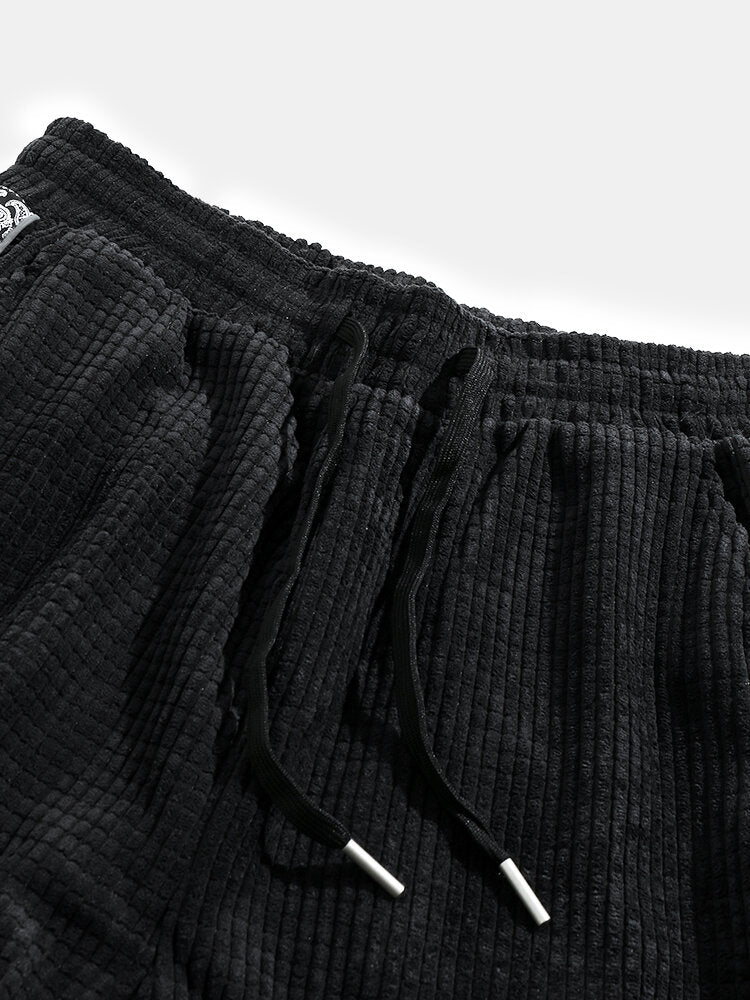 Jerome - Paisley Print Corduroy Trousers
