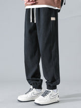 Francois - Corduroy Joggers with Drawstring