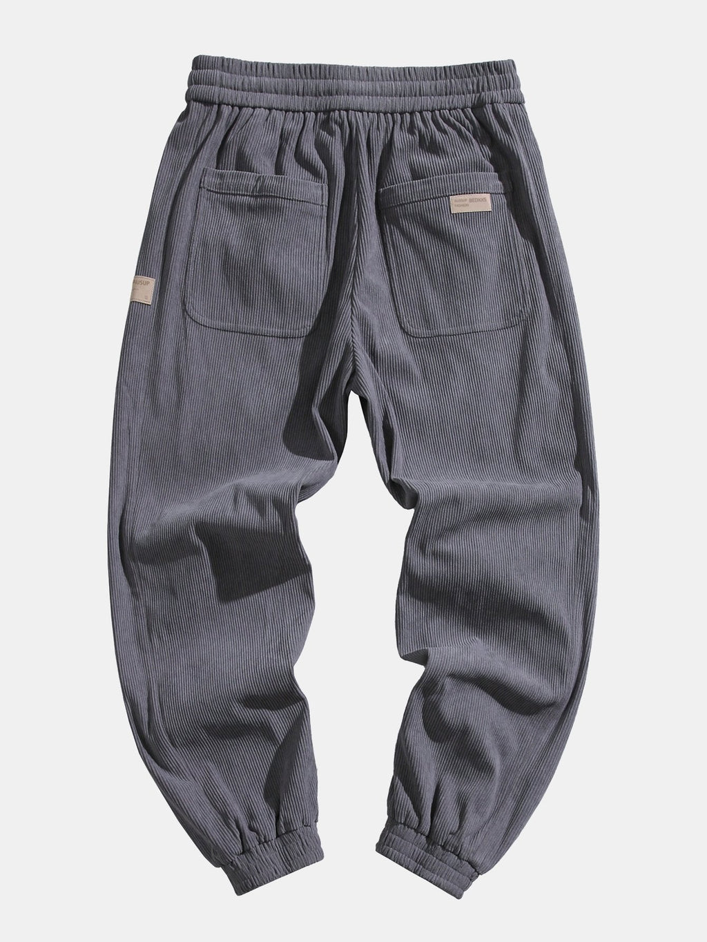 Francois - Corduroy Joggers with Drawstring
