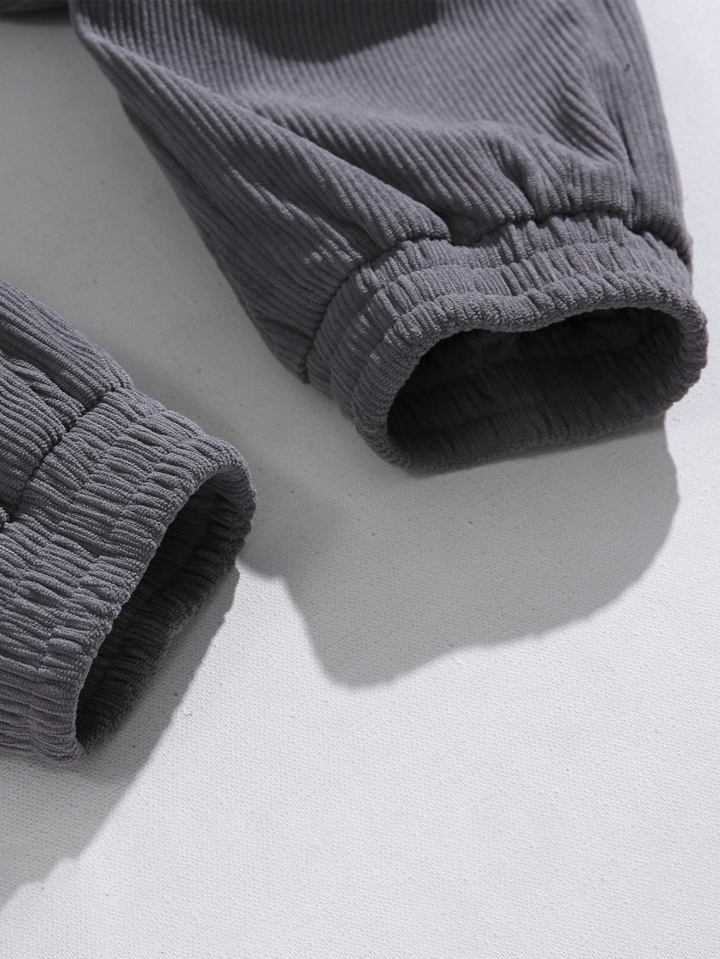 Francois - Corduroy Joggers with Drawstring