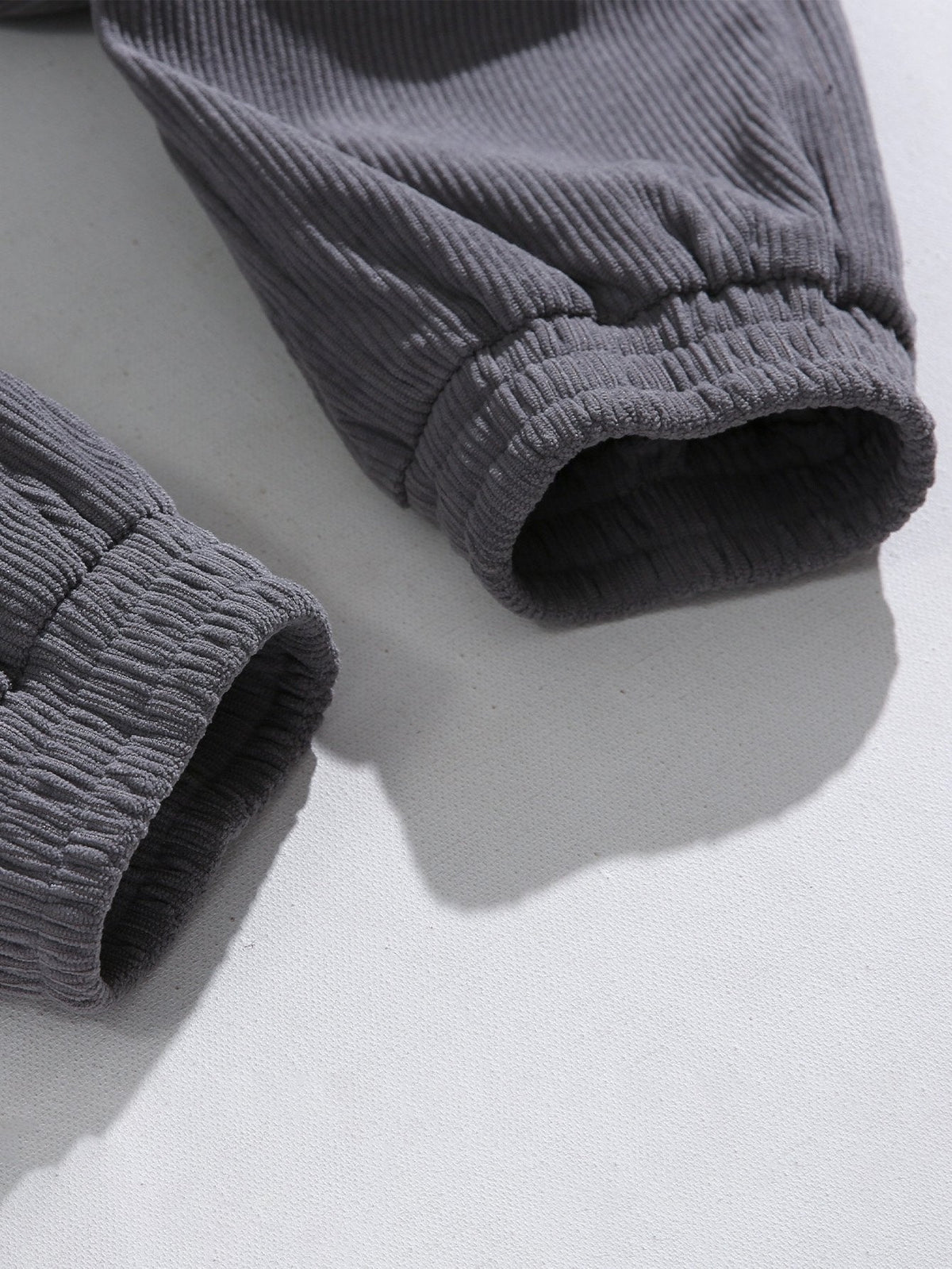 Francois - Corduroy Joggers with Drawstring