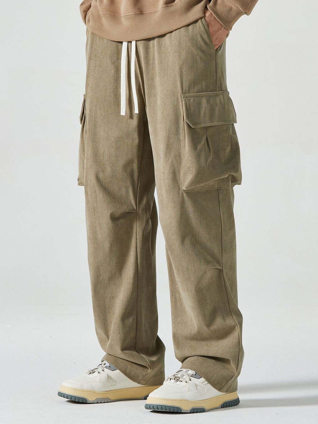 Guillaume - Corduroy Cargo Trousers