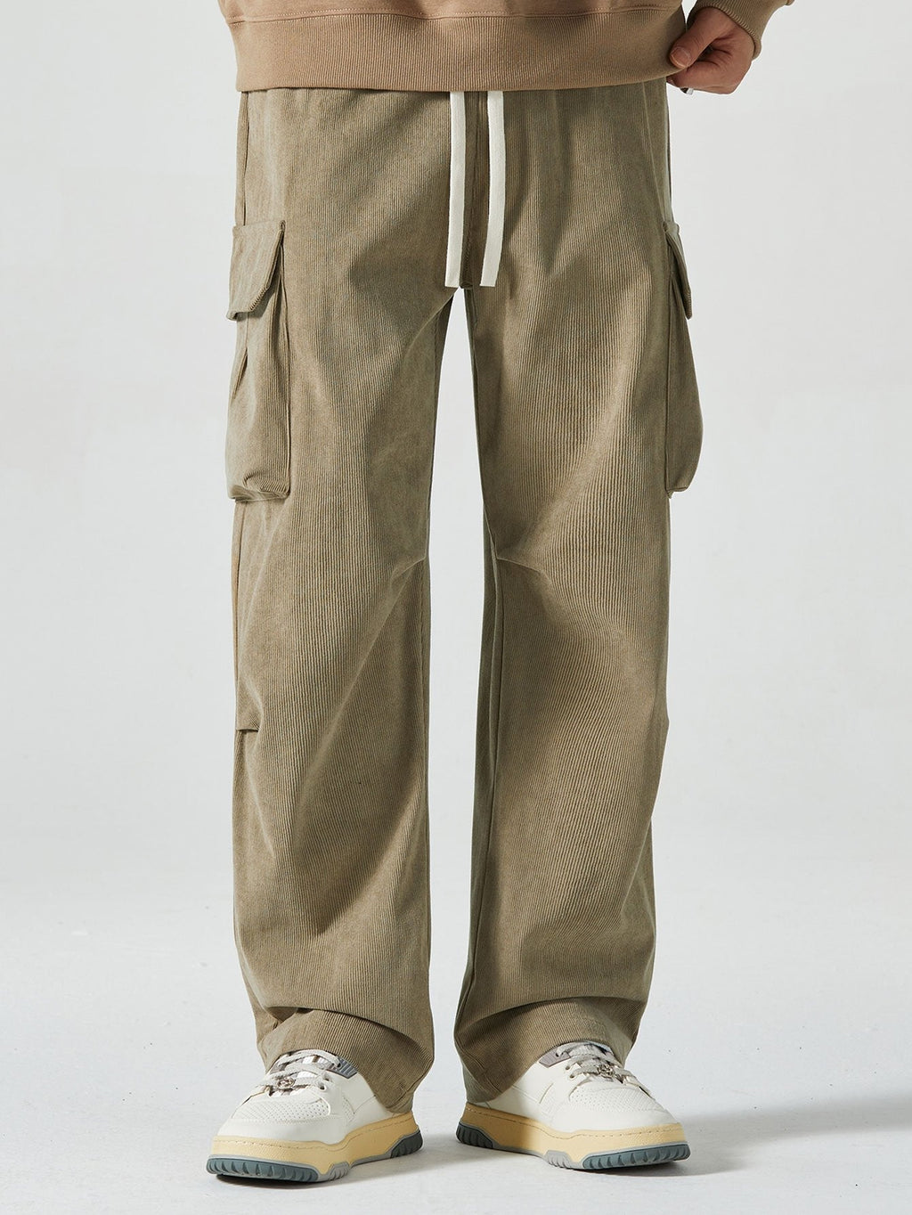 Guillaume - Corduroy Cargo Trousers