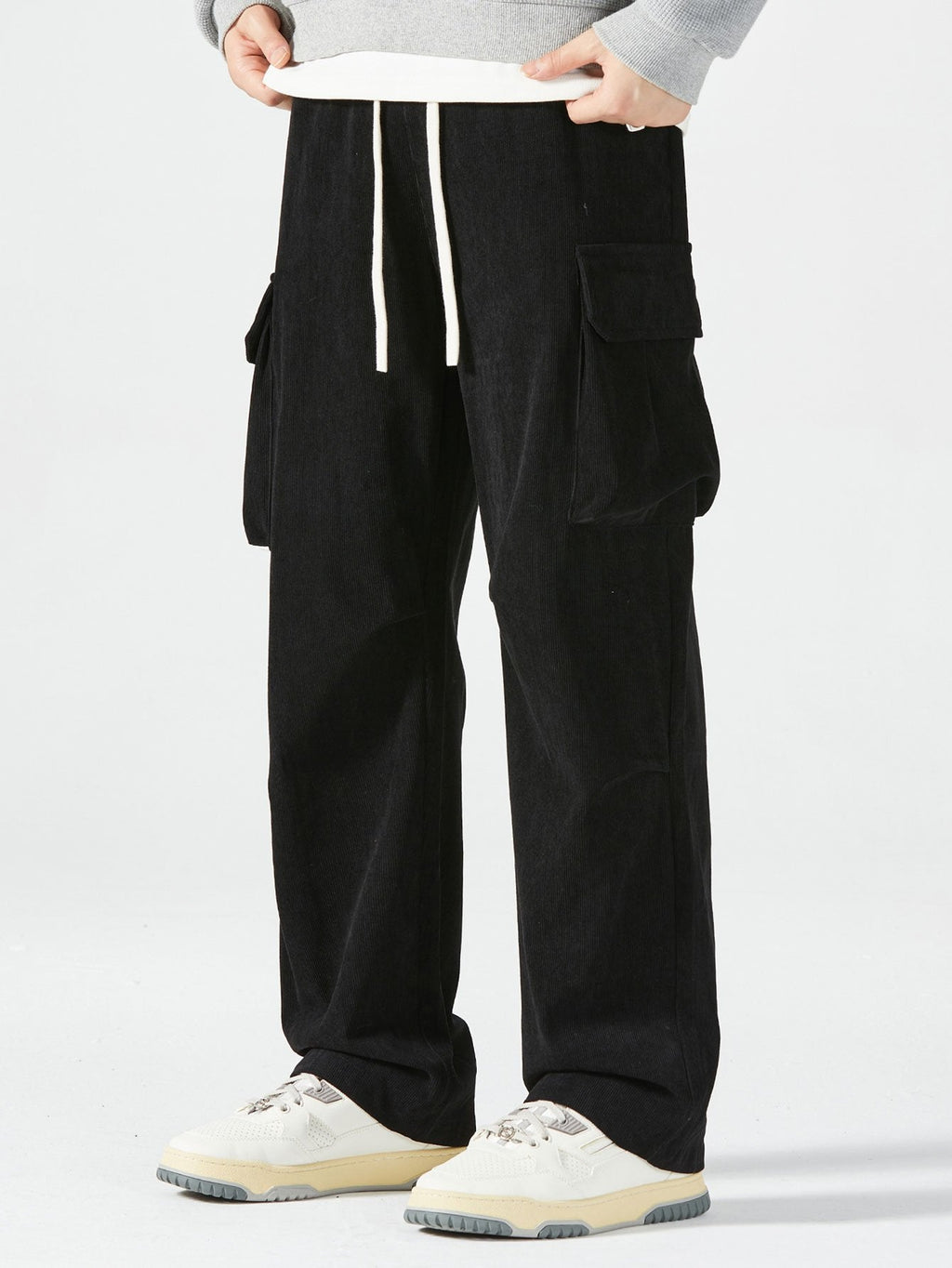 Guillaume - Corduroy Cargo Trousers