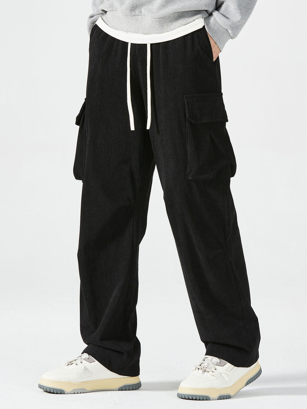 Guillaume - Corduroy Cargo Trousers
