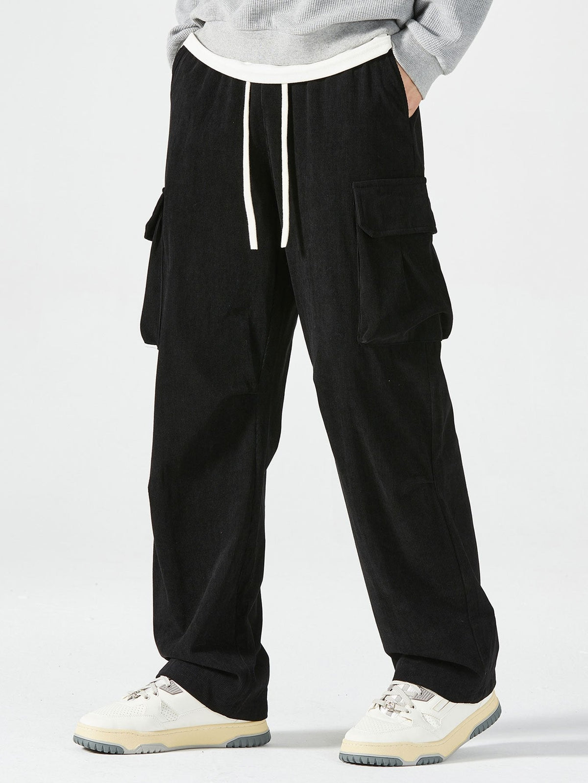 Guillaume - Corduroy Cargo Trousers