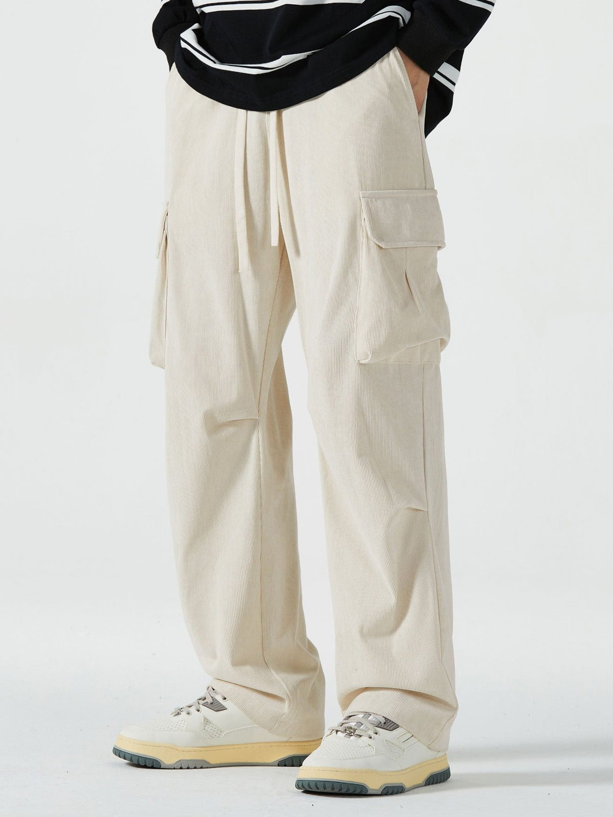 Guillaume - Corduroy Cargo Trousers