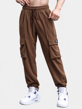 Marc - Corduroy Cargo Jogger Trousers