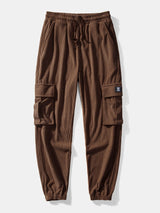Marc - Corduroy Cargo Jogger Trousers