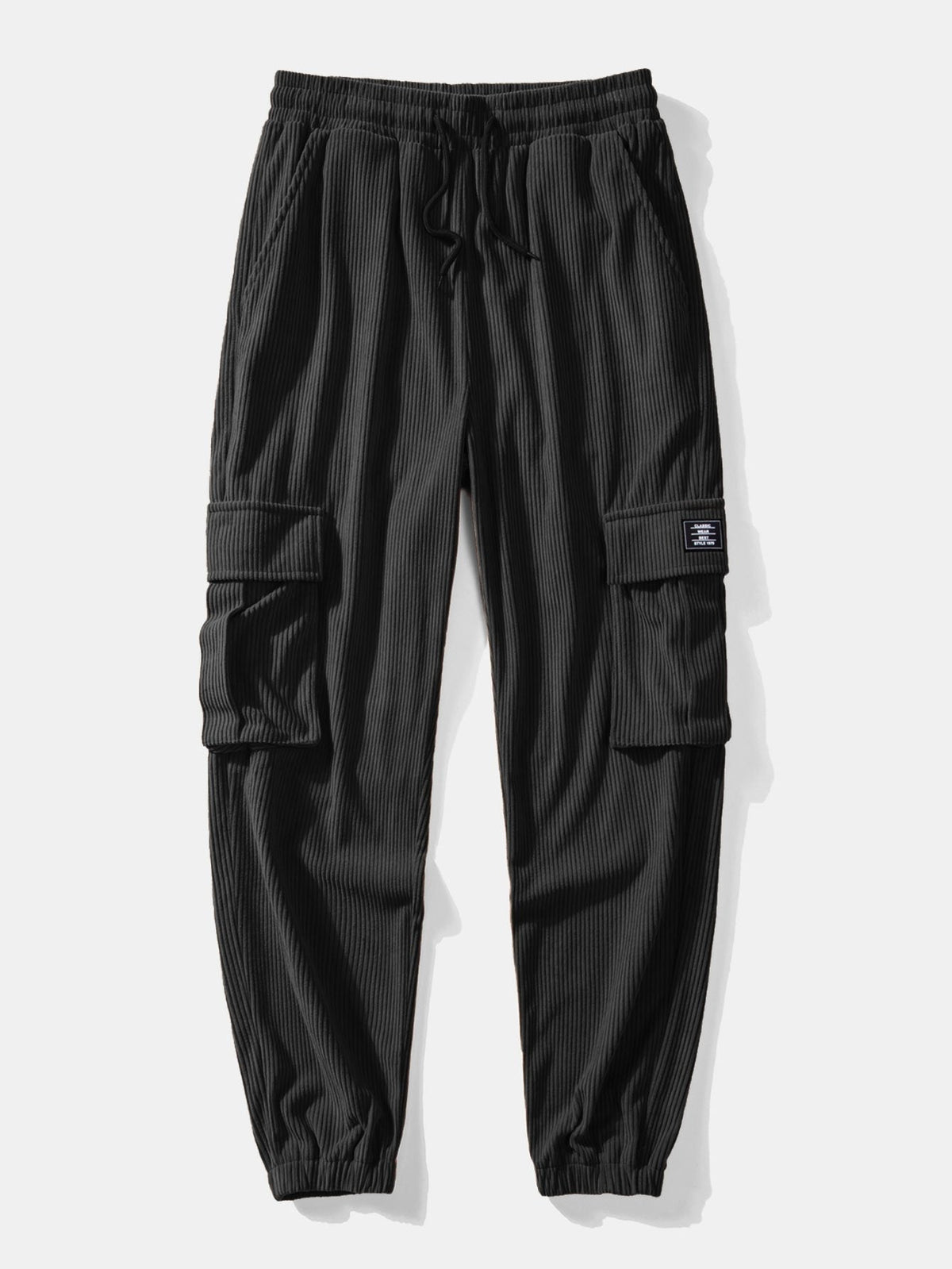 Marc - Corduroy Cargo Jogger Trousers