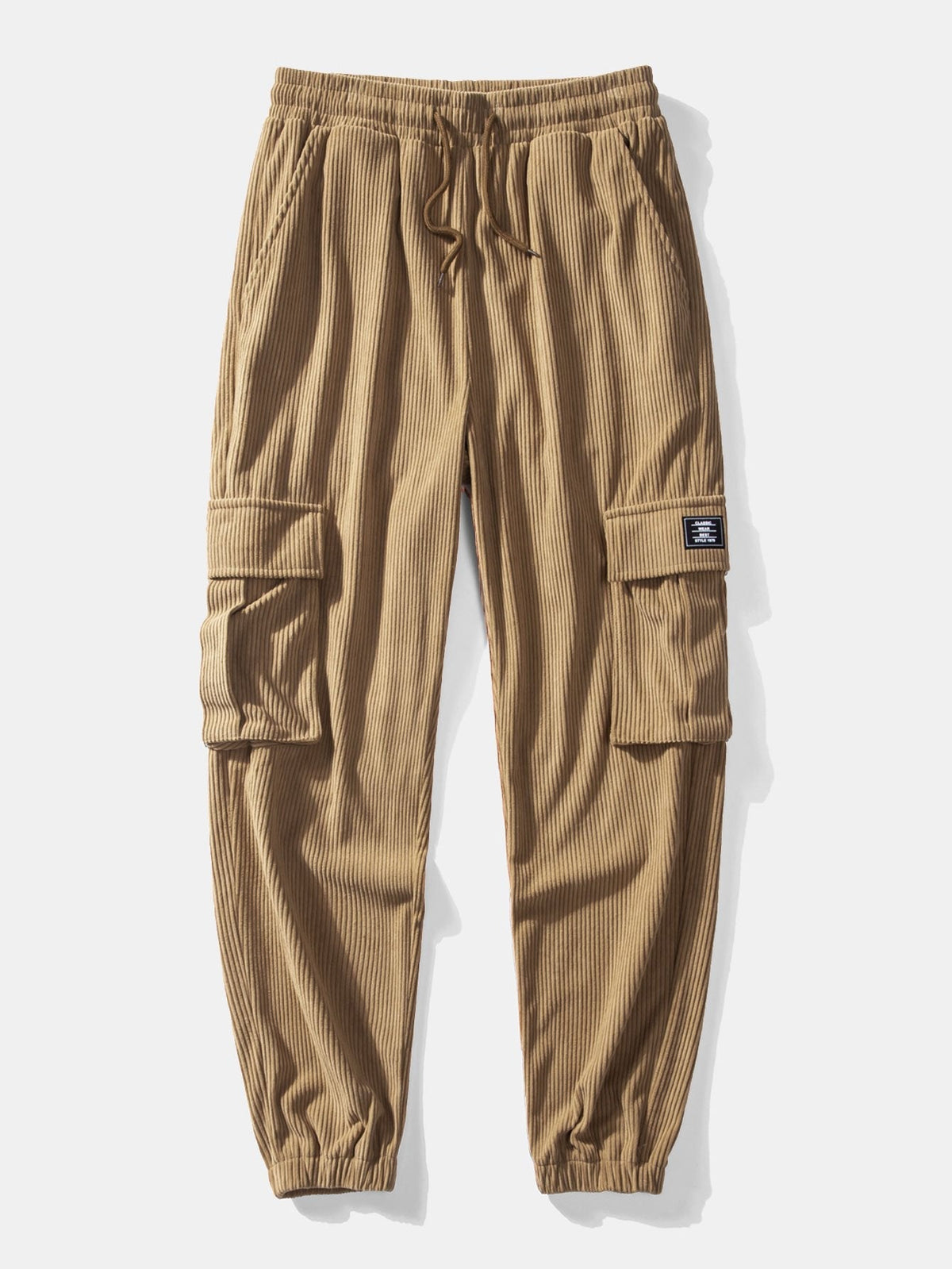 Marc - Corduroy Cargo Jogger Trousers