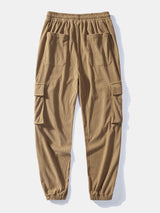 Marc - Corduroy Cargo Jogger Trousers