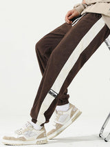 Pierre - Corduroy Joggers with Side Stripe