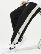 Pierre - Corduroy Joggers with Side Stripe