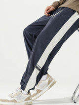 Pierre - Corduroy Joggers with Side Stripe