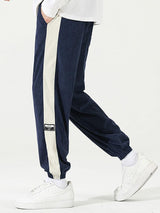 Pierre - Corduroy Joggers with Side Stripe