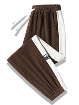 Pierre - Corduroy Joggers with Side Stripe