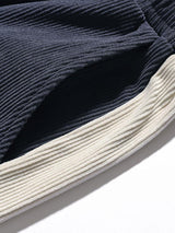 Pierre - Corduroy Joggers with Side Stripe