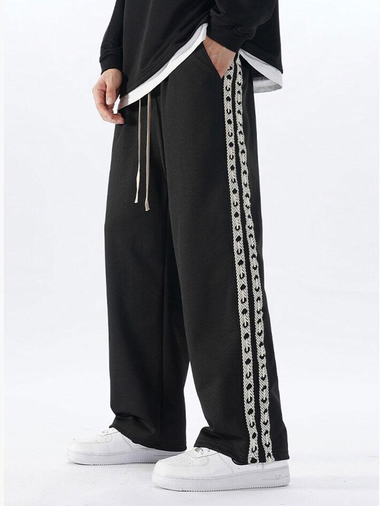 Adam - Relaxed Fit Trousers with Side Panels