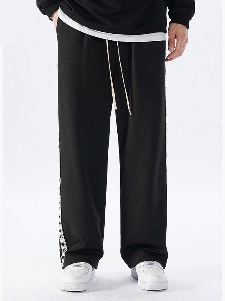 Adam - Relaxed Fit Trousers with Side Panels