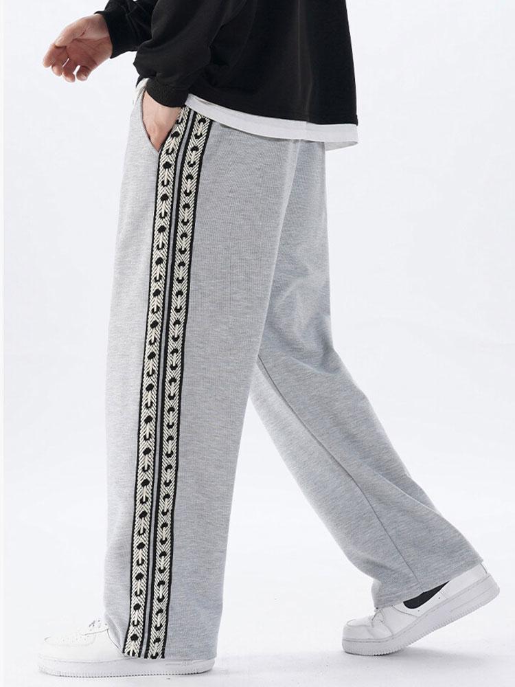 Adam - Relaxed Fit Trousers with Side Panels