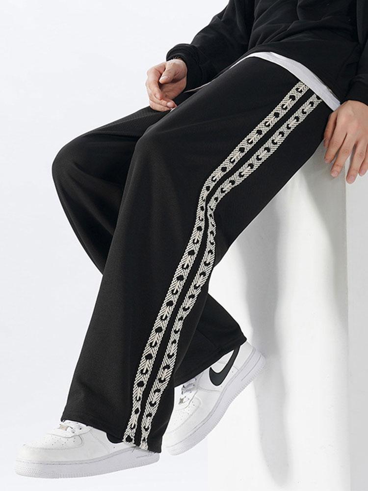 Adam - Relaxed Fit Trousers with Side Panels