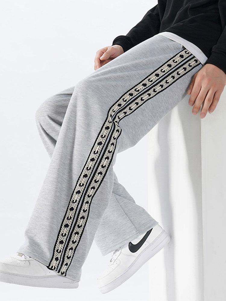 Adam - Relaxed Fit Trousers with Side Panels