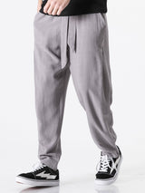 Emile - Linen Harem Trousers with Belt