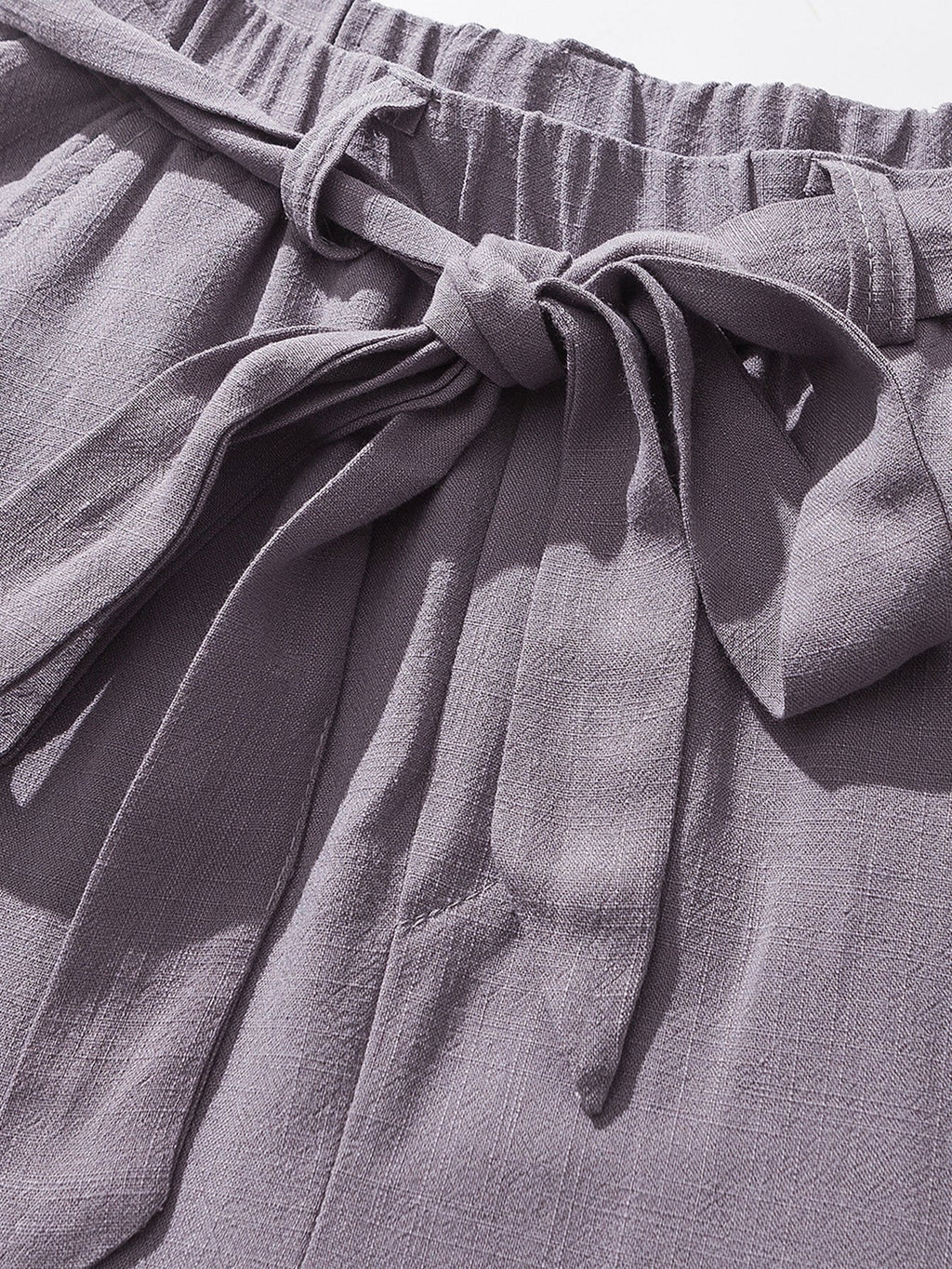 Emile - Linen Harem Trousers with Belt