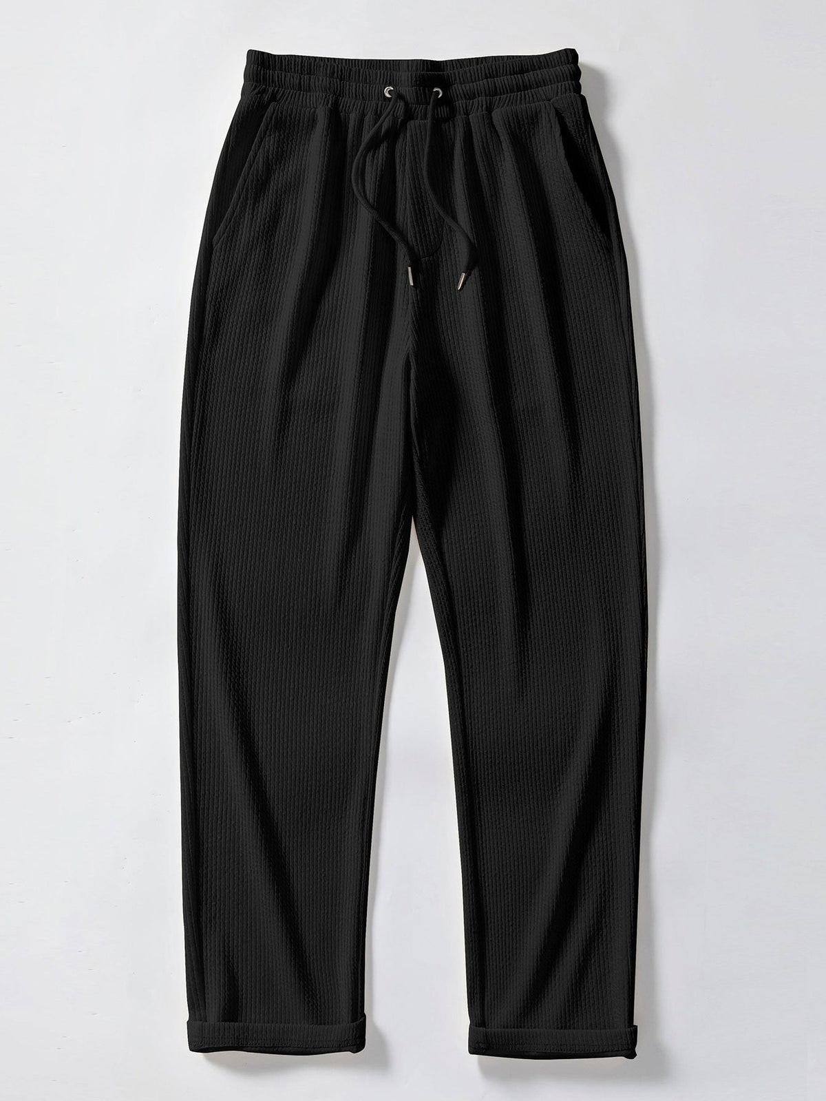 Jules - Ribbed Straight Leg Trousers