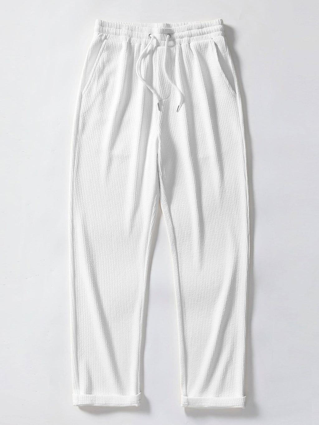 Jules - Ribbed Straight Leg Trousers
