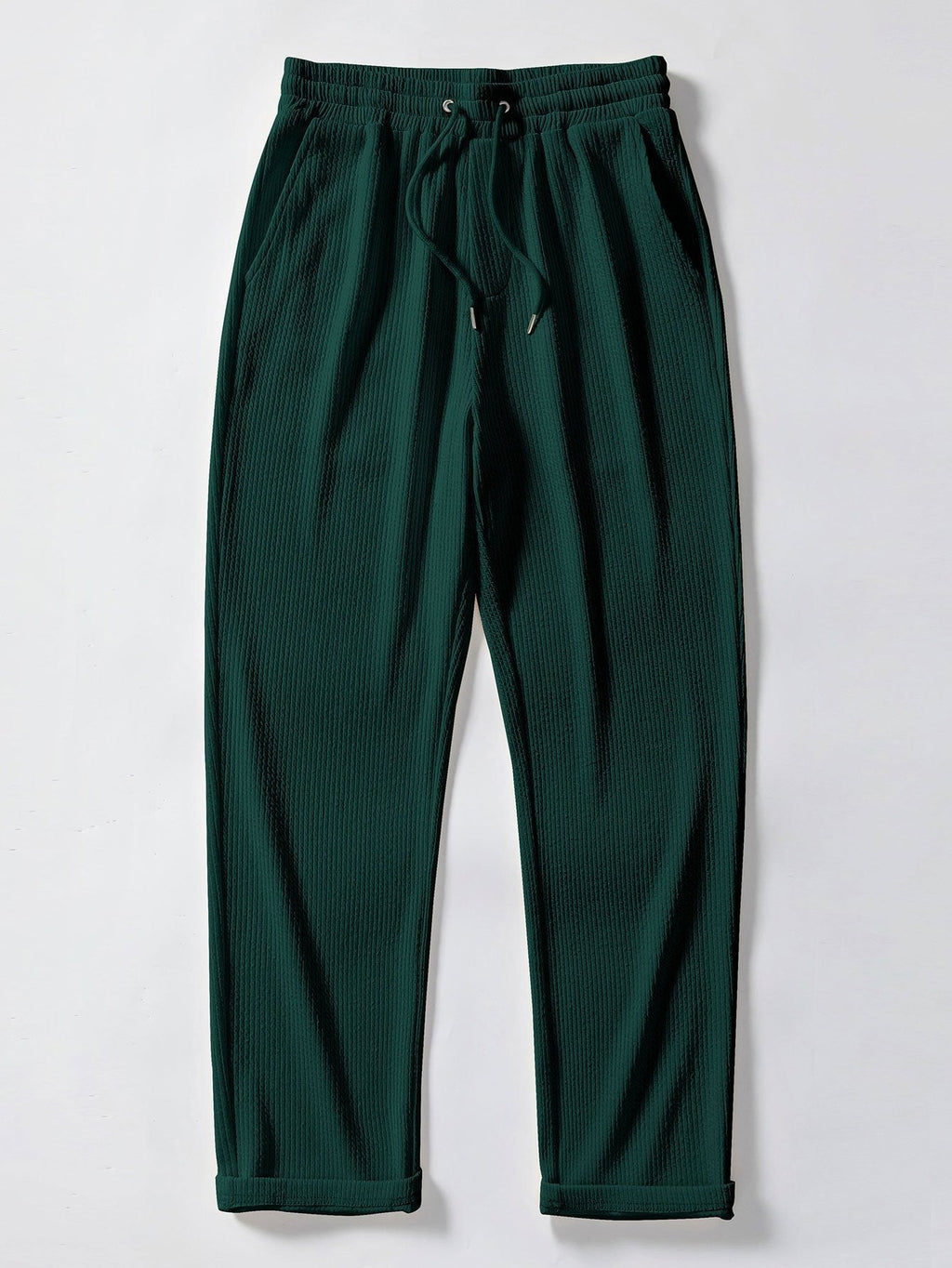 Jules - Ribbed Straight Leg Trousers