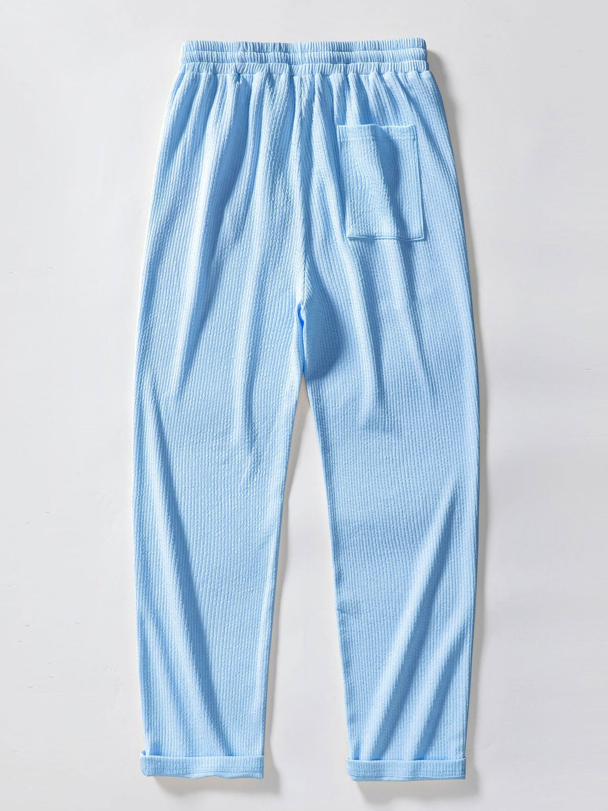 Jules - Ribbed Straight Leg Trousers
